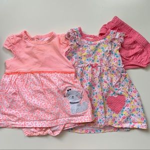 Two Baby Girl Dresses
